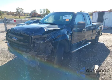 2014 Ford F-150 Stx from USA, damaged, VIN 1FTFX1CF0EFD04042